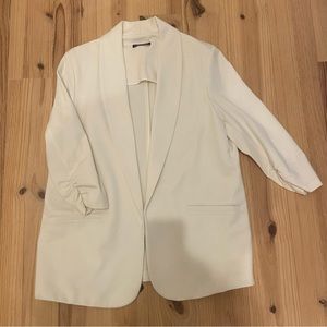 Lisette White Blazer